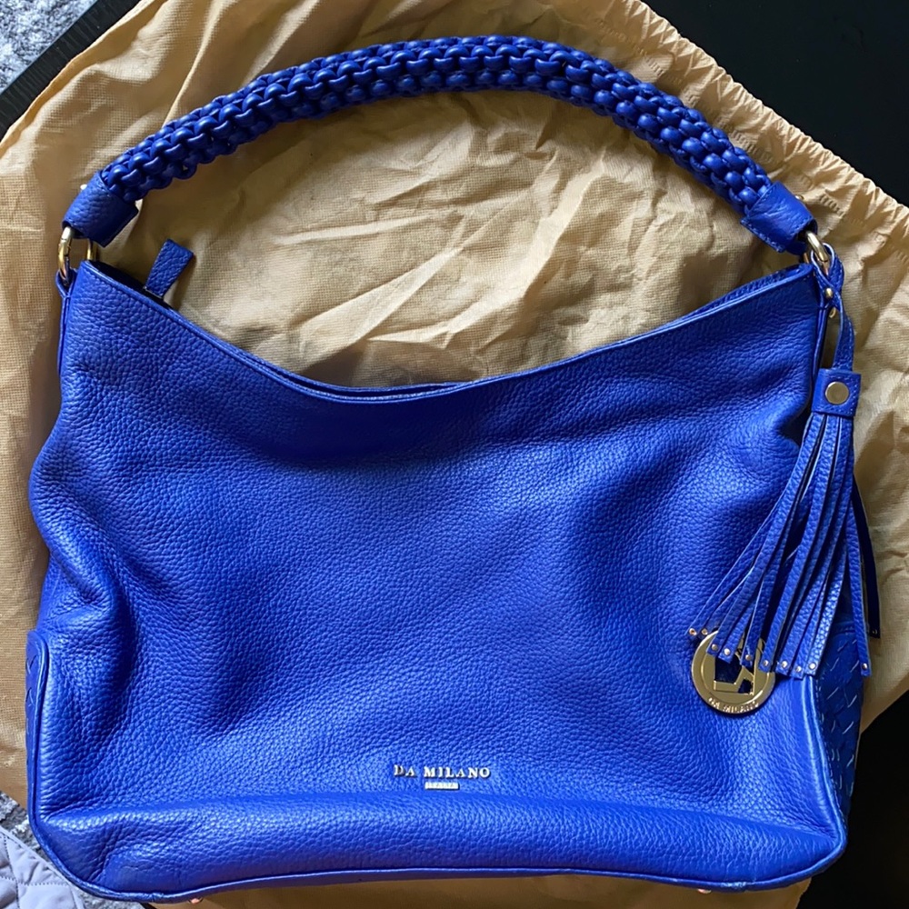 Da Milano Italian brand Hobo shoulder bag.